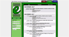 Desktop Screenshot of albionecalendar.com